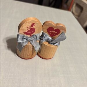 Cottagecore Rubber stamps  Goose and Heart